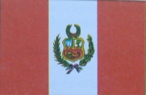 Bandeira oficial do Peru